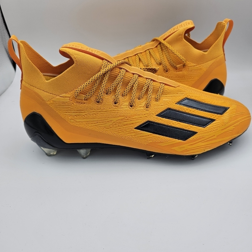 Adidas Adizero Primeknit Football Cleats 'Collegiate Gold' Men's Size 15